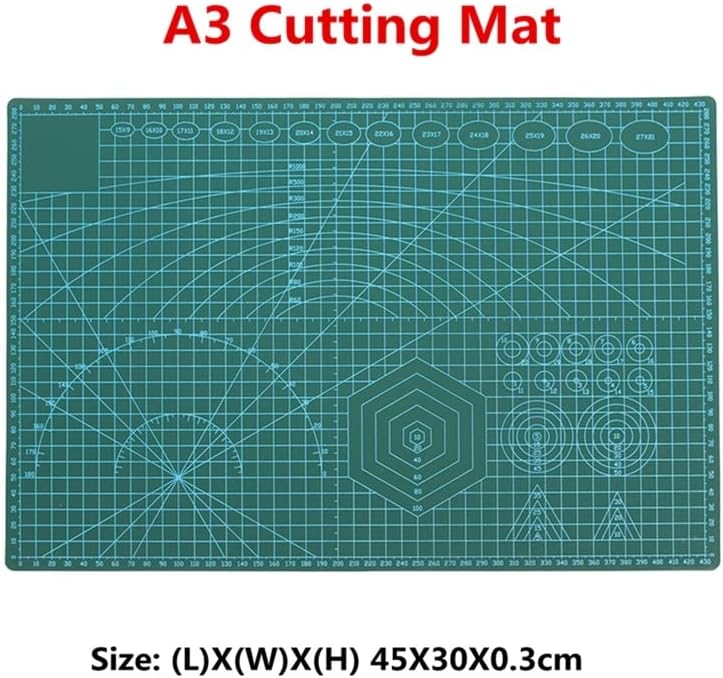 A3A4 Cutting tapete de plástico PVC Non Slip Slowingting Patchwork