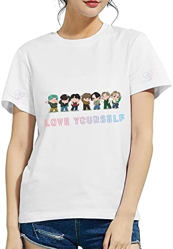 Teiniuby Love Yourself Tam camiseta jungkook suga jin jimin rm j-hope camise