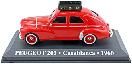 Altaya ixo Casablanca Taxi 1960 Carro 1/43 Modelo de escala CAR Dark Interior Versão R0154X