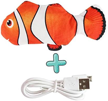 NA Electronic Pet Toy Toy Toy Electric USB Charging simulado Fish Toy Dog Cat Play Supplies Babed