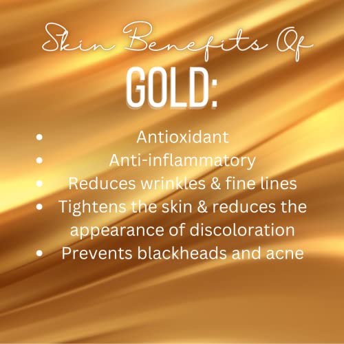 Amira Beauty Gold Skin Skin Detoxificando o limpador de esfoliante desintoxicante | Esfoliação diária