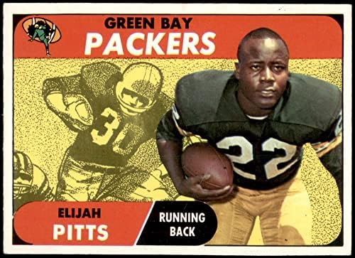 1968 Topps 79 Elijah Pitts Green Bay Packers EX/MT+ Packers Philander Smith