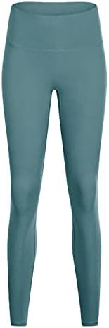 Perneiras da cintura média para mulheres calças de cultivo Mulheres trepando sem costura Leggings Contour