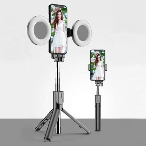 Suporte de ondas de caixa e montagem compatível com LG K22 - Selfiepod da luz do anel, braço extensível de selfie