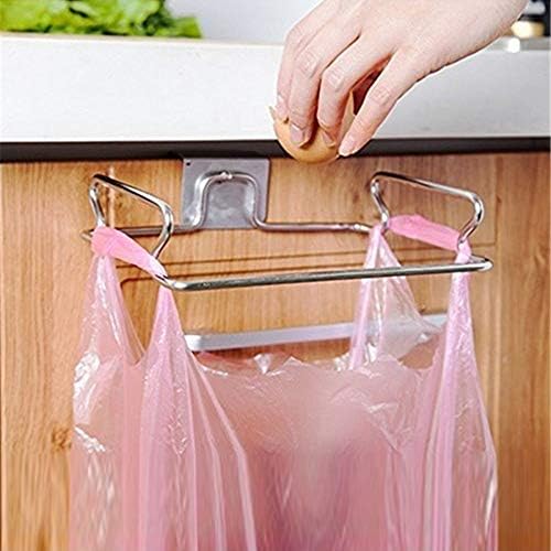 Sacos de lavagem Armazenamento de cozinha de lixo de lixo de toalhas prateleira pendurada na cozinha de pano