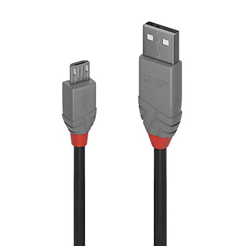 LINDY USB 2.0 TIPO A/TIPO B CAGO, ANTALINA, BLACK, 0,2M
