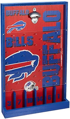 Buffalo Bills NFL Bottle Opering Sign Game