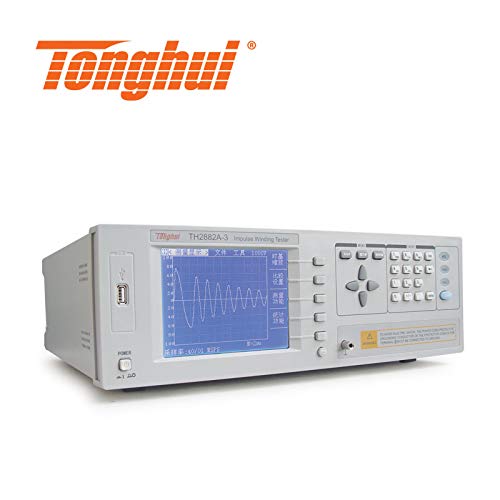 TH2882A-3 Testador de enrolamento de impulso único, pode testar a indutância de 10mh