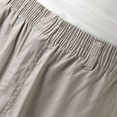 Miashui 12 Presente Moda Casual Casual Algodão Plus Size Pocket Pocket Lace Up calça de cintura