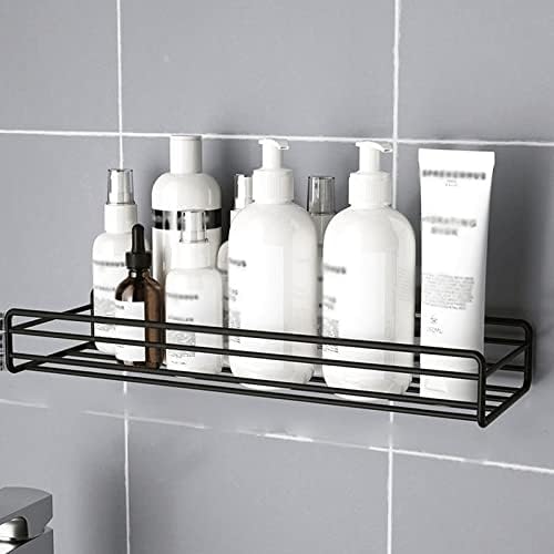 Ygqzm banheiro cozinha de cozinha de canto de canto prateleira de chuveiro forjado shampoo shampoo de armazenamento