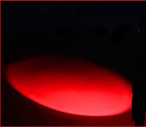 Raysoar 4 Pacote de lanterna luz vermelha lDE LDE LDE Vermelho Lanterna vermelha Visão noturna lanterna para