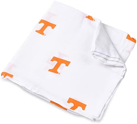 Três Little Anchors University of Tennessee Muslin Swaddle Blanket 47x47in