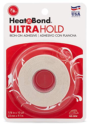 Adesivo de ferro Ultrahold de HeatnBond, 7/8 polegadas x 10 jardas