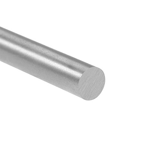 haste de aço redonda UXCELL, 6,5 mm HSS Torno da ferramenta de estoque de barra de 100 mm de comprimento, para