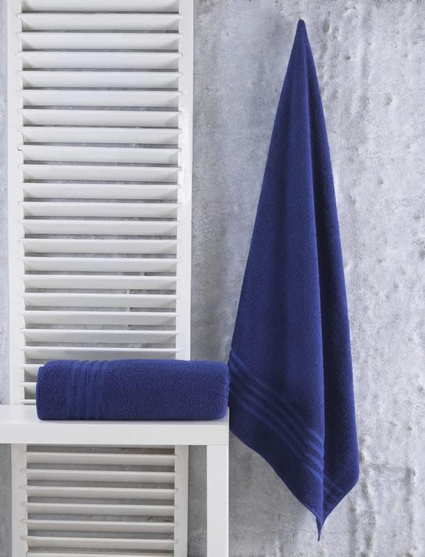 Hammam Linen Bath Sheel Toalhas 6 peças pacote | Inclui: 2 toalhas de banho de luxo, 4 toalhas de mão |