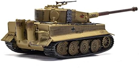 Corgi Diecast Panzerkampfwagen VI Tiger 131 Ausf E 1:50 Militar Tank Display Modelo CC60514, Desert