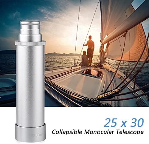 KXDFDC 25x30 Pocket Zoomable Monocular Pirate Telescópio Telescópio portátil portátil Telescópio monocular