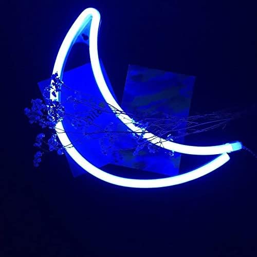 Myaou 2pcs LED LOON Design neon sinal noturno arte luz decorativa Lâmpada de parede para crianças