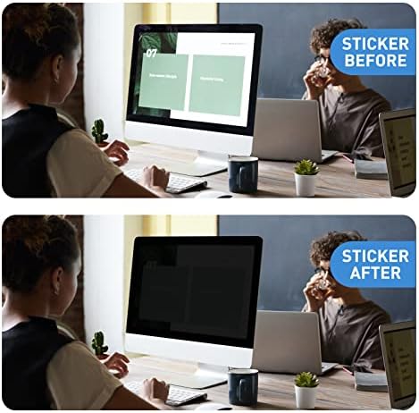 Filtro de tela de privacidade de 21,5 polegadas para computadores de computadores de mesa-Monitor Widescreen-Anti-Glare,