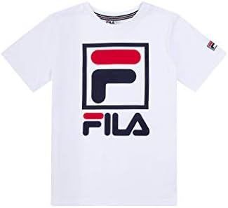 Top de camiseta de manga curta clássica do FilA Boys Boys Classic