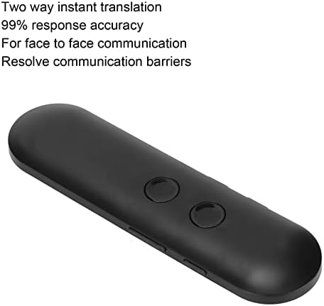 Tradutor de voz portátil da AI portátil do CCYLEZ T4, suporta 40 idiomas Dispositivo de tradutores de