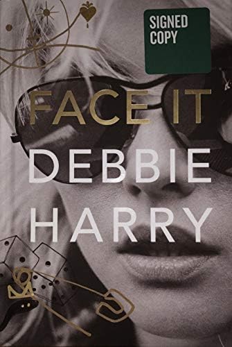 Debbie Harry de Blondie Real Hand assinado Face It: Um livro de memórias novo autografado