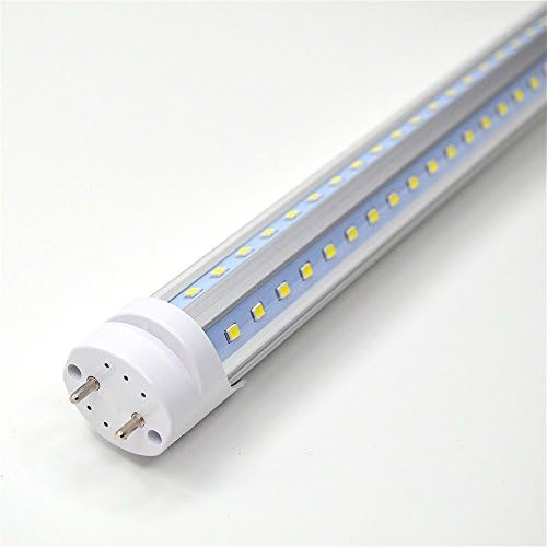 TOIKA 【20-PACK】 T8 FA8 8ft 80W Luz de tubo LED V em forma de lâmpada LED 8 'T8 Tubo, 240cm V Tubo LED