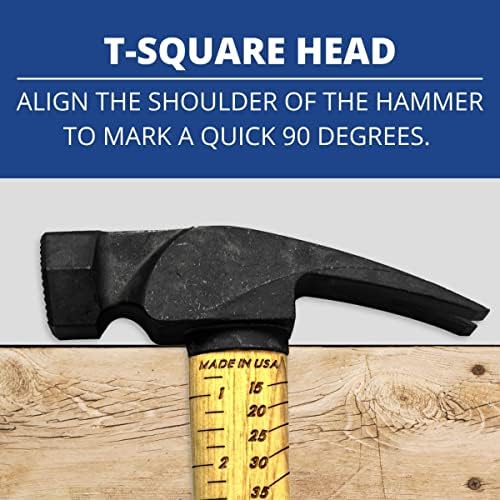 Chefe Hammer Premium 4340 Aço Rip Claw Hammer com Hickory Tennessee Hickor