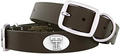 ZEP-PRO Brown Concho Concho Pet Collar, Texas Tech Red Raiders, X-Large