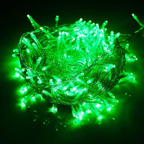 Vicila Green LED String Lights Decor de St. Patrick, Luzes de Treça USB Luzes de Fada Remote