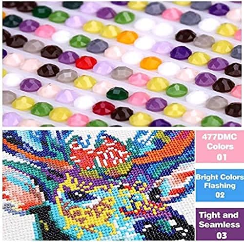 5D Kits de pintura de diamante para adultos iniciantes Kits Picture Kits Diamond Art Kits para crianças DIY