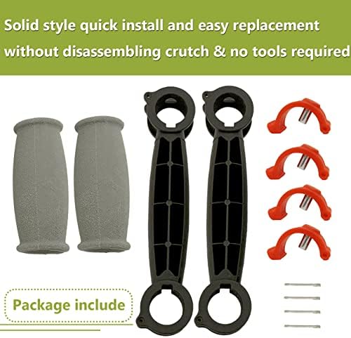 Crathe Solid Hand Gripes Kitcruth Kits de alças sólidas, alça de almofada de substituição Manutenção de
