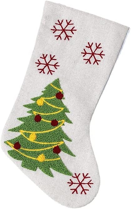 Meias de meias de Natal para pendurar meias de enfeites para festas de Natal de Natal Decoração