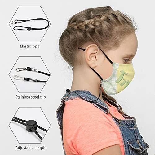 Ztpic Unissex Child Soft Stretch reutilizável 10pcs máscara de face para crianças máscara de face com