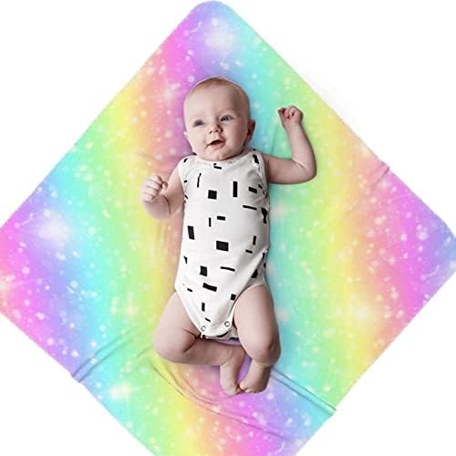 Waymay Fantasy Baby Blanket Recebendo Bergo para Casal de Capa de Swaddle Infantil