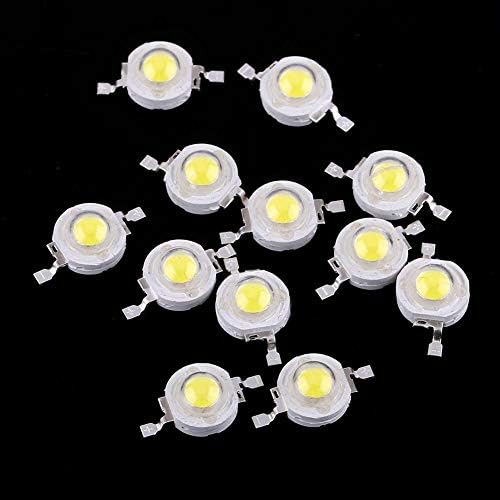 Zetiling High Power LED Chip, 1W White Super Bright Intension