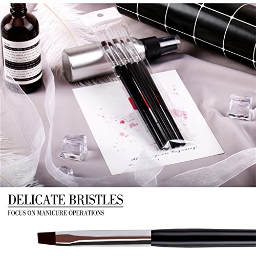Brush de unha elegante caneta unha com alça brilhante Fólica Fácil de Usar Eyeliner Adequado para