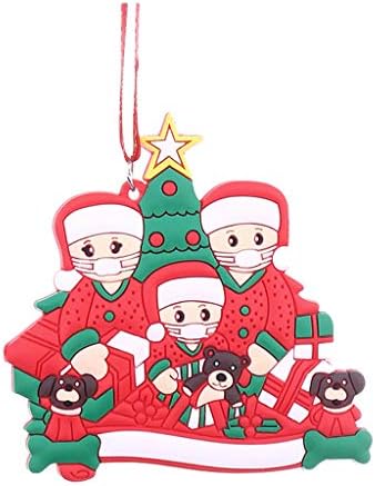 Christmas 2020 Decorações Ornamento sobreviveu à família personalizada de decoração de feriados Vintage Christmas