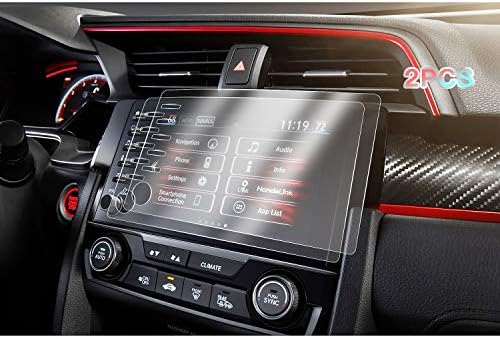 CDEFG 2PCS 2019 2020 2021 Civic Sport Touring Tipo R Ex-L Screen Protetor de navegação Protetor de tela