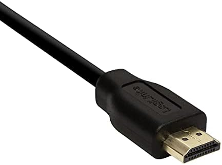 Logilink CH0053 HDMI Alta velocidade com cabo Ethernet, 10 metros de comprimento, preto, 10 metros