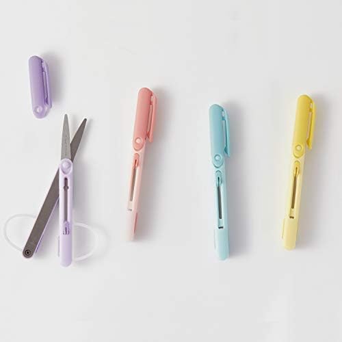 Raymay Pen Style Style Scissors Pen Cut, Mini Violet