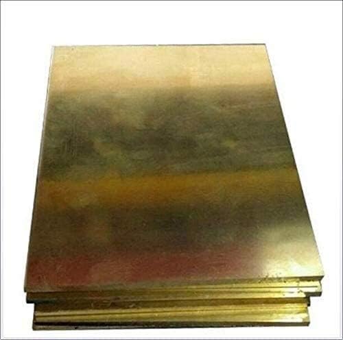 Nianxinn Metal Placa de folha fina de folha folha Placa de folha de metal de cobre 0,8 mmx200 x 200