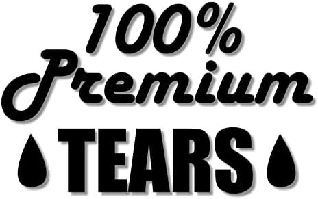 Alimentado por 100 % Premium Tears Decal