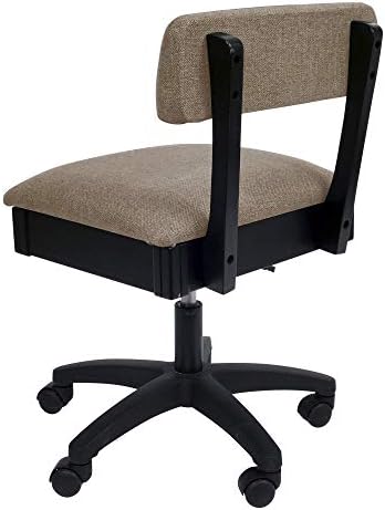 Arrow H8140 Altura ajustável Cadeira de costura e artesanato hidráulico com armazenamento sob assento