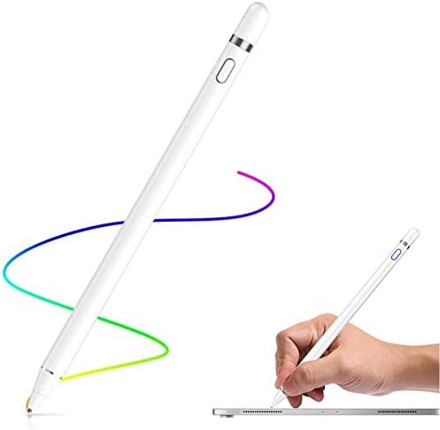 Lápis de caneta ativa compatível com maçã, canetas de caneta para telas de toque, lápis capacitivo