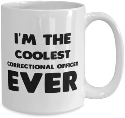Oficial Correcional Caneca, sou o oficial mais legal de todos os tempos, idéias de presentes únicas