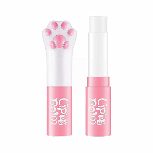 Pacotes de brilho labial para negócios fofos de batom de gato de gato hidratante e anti -cracking