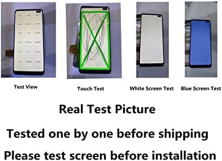 Lnonls LCD Tela da tela Substituição da tela Samsung Galaxy S10 Plus LCD Touch Digitizer Tela