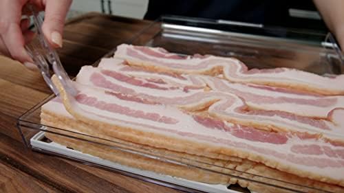 Pikanty - recipiente de armazenamento de bacon para geladeira. Fabricado nos EUA