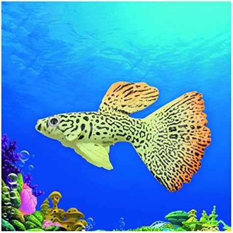 Peixe artificial cavalo mar de peixe dourado aquário de silicone flutuante decoração de ornamentos tanques subaquáticos